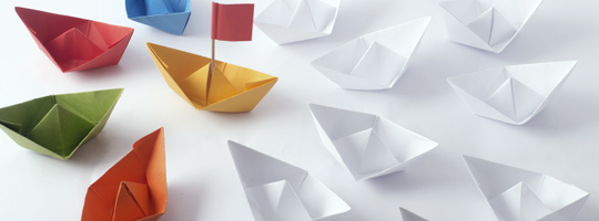 Origami Boats Image
